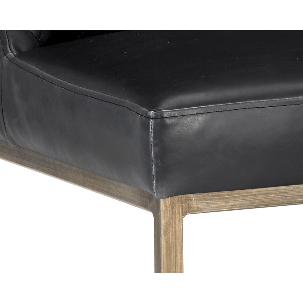 Leighland Coal Black Dining Chair, Set Of 2